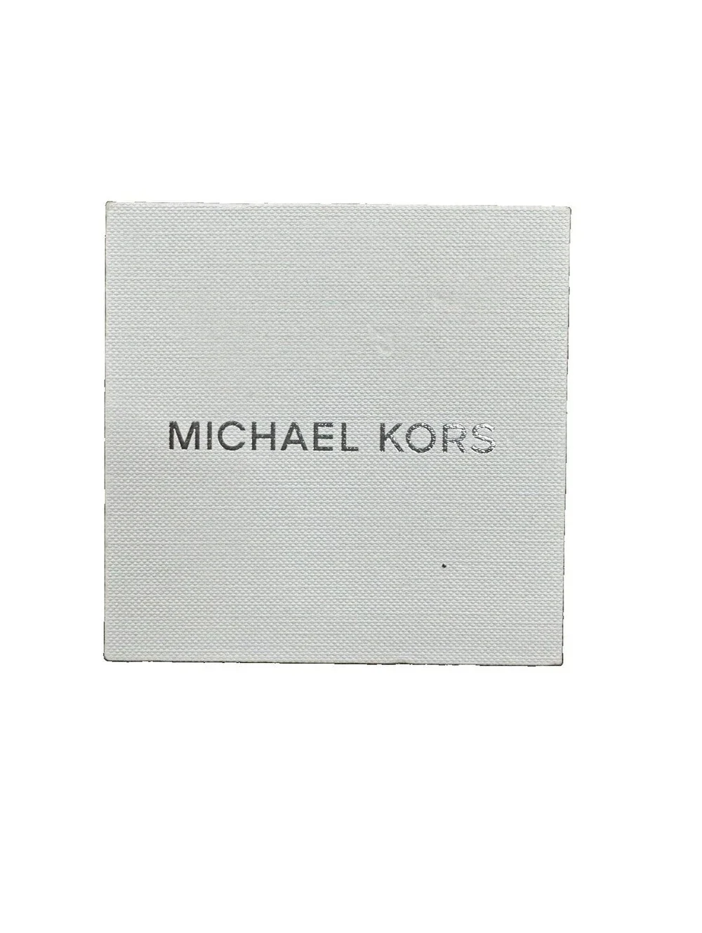 (A) Michael Kors MK9161 Maritime Men’s Watch Black Dial Silver Stainless NEW Tag